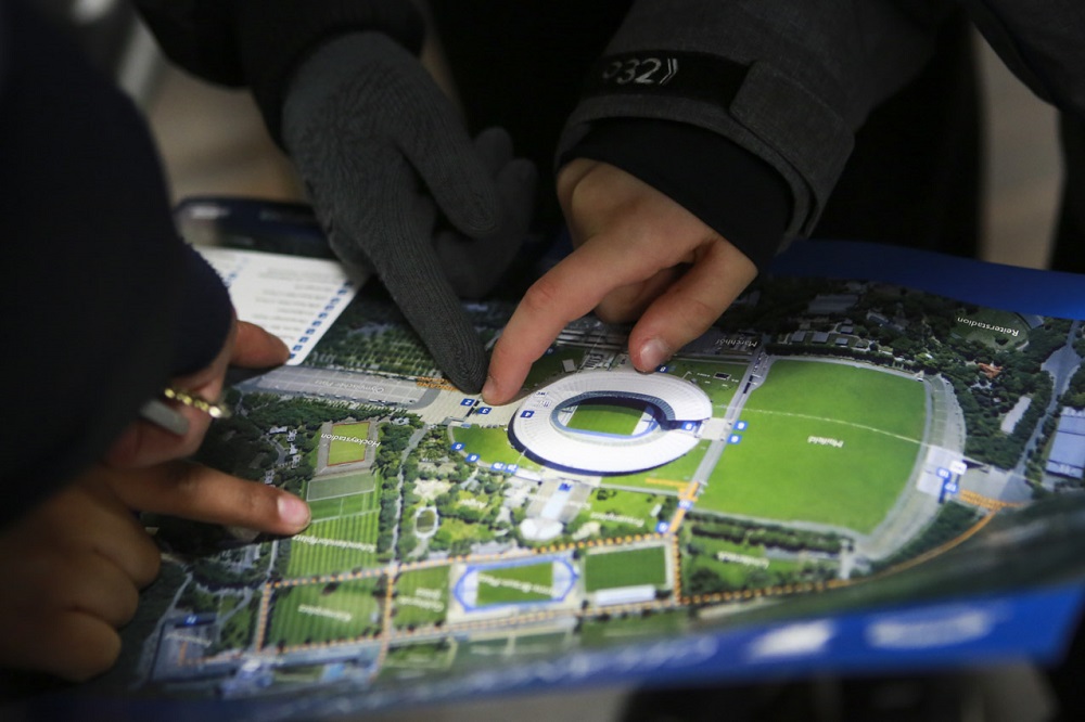 Lernort Stadion, Lernort e.V., Bundesliga Stiftung, Berlin, Olympiastadium, Hertha, Olympic Stadium, Fussball, Football, Alexa Vachon, Workshop, Kinder