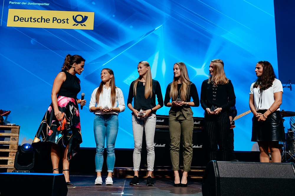 Weitspringerin Lea-Jasmin Riecke ist Juniorsportlerin des Jahres