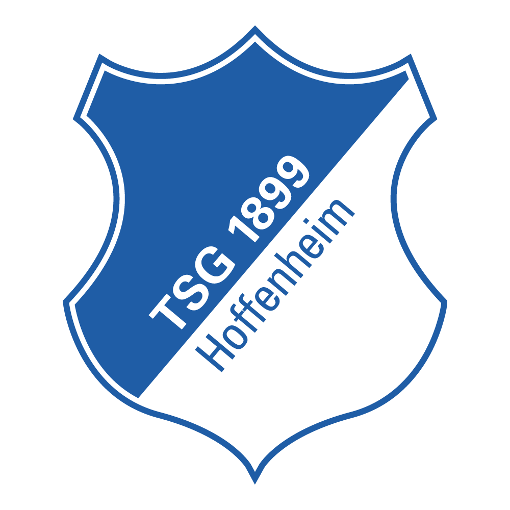 Ein lächelnder Fußballspieler, vermutlich ein Profi, kniet vor zwei jungen Mädchen. Er legt ihnen freundlich die Hand auf die Schulter. Alle drei schauen in die Kamera. Die Mädchen tragen orangefarbene T-Shirts. Im Hintergrund sind weitere Personen und eine Sporthalle erkennbar.