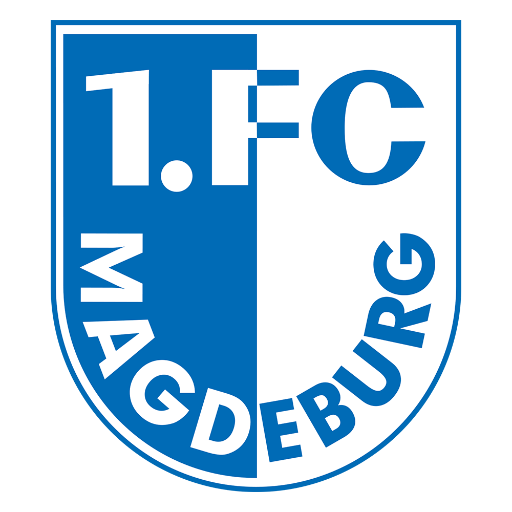 Logo des SV Askania Coepenick, ein rotes Schild mit blauen vertikalen Streifen und der Aufschrift "SV Askania Coepenick 1913".