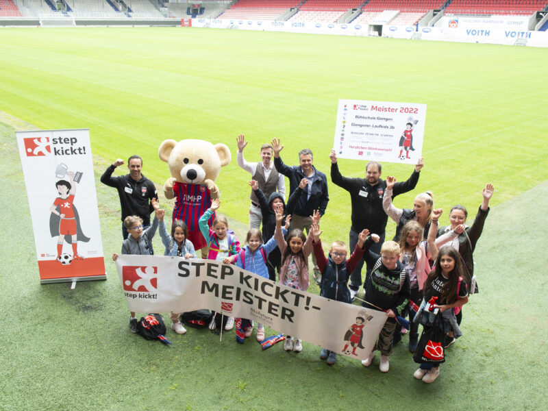 Step kickt! 2022 winner´s ceremony in Heidenheim