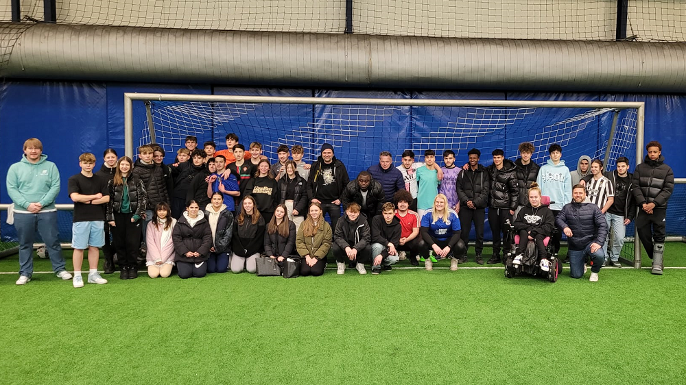 Gruppenbild der Veranstaltung Derby Zivilcourage