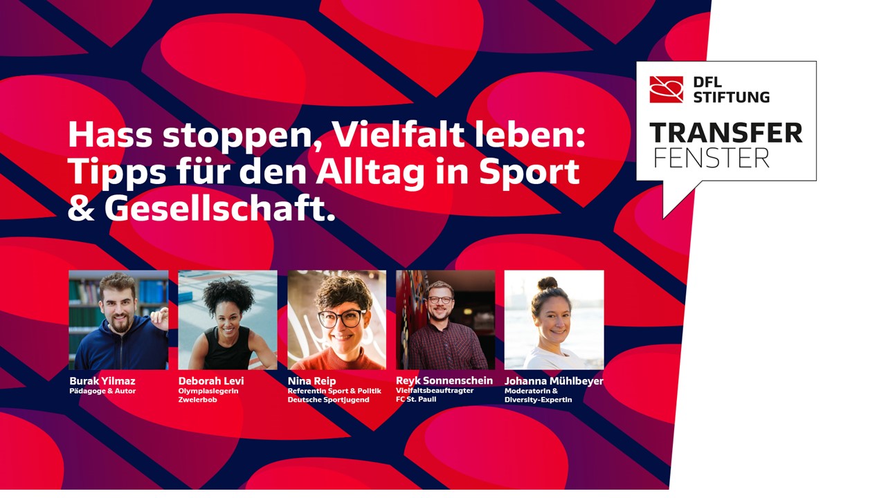 Hass stoppen, Vielfalt leben: Tipps für den Alltag in Sport & Gesellschaft