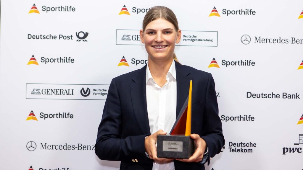 Juniorsportlerin Helen Briem