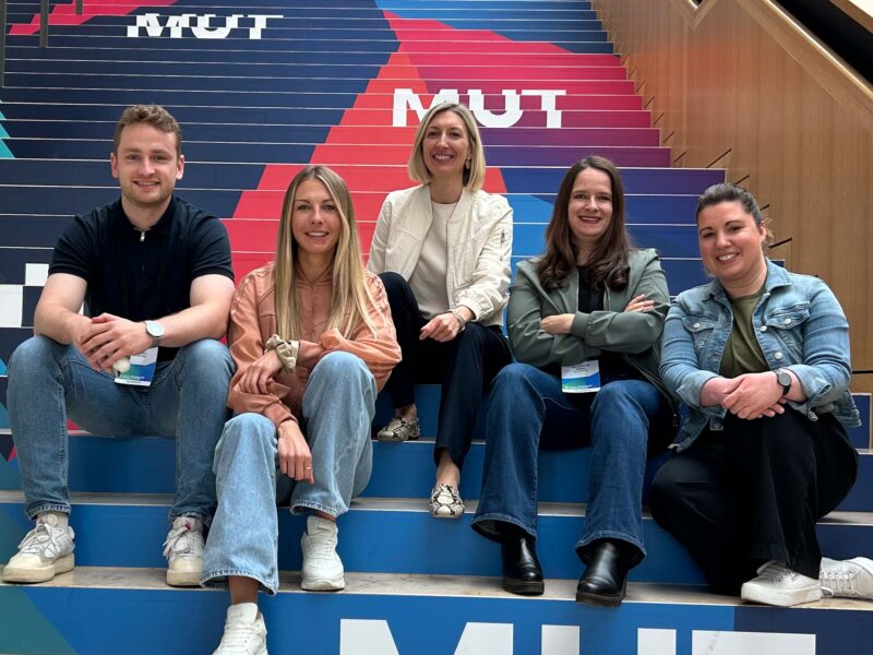Das Team der DFL Stiftung auf dem Deutschen Stiftungstag in Wiesbaden