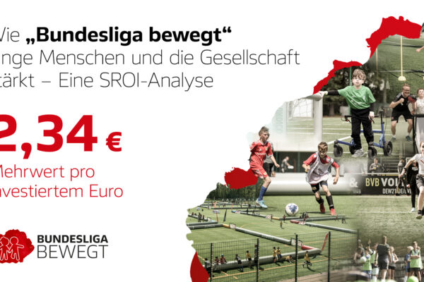 Wie Bundesliga bewegt junge Menschen und die Gesellschaft stärkt - Eine SROI-Analyse
